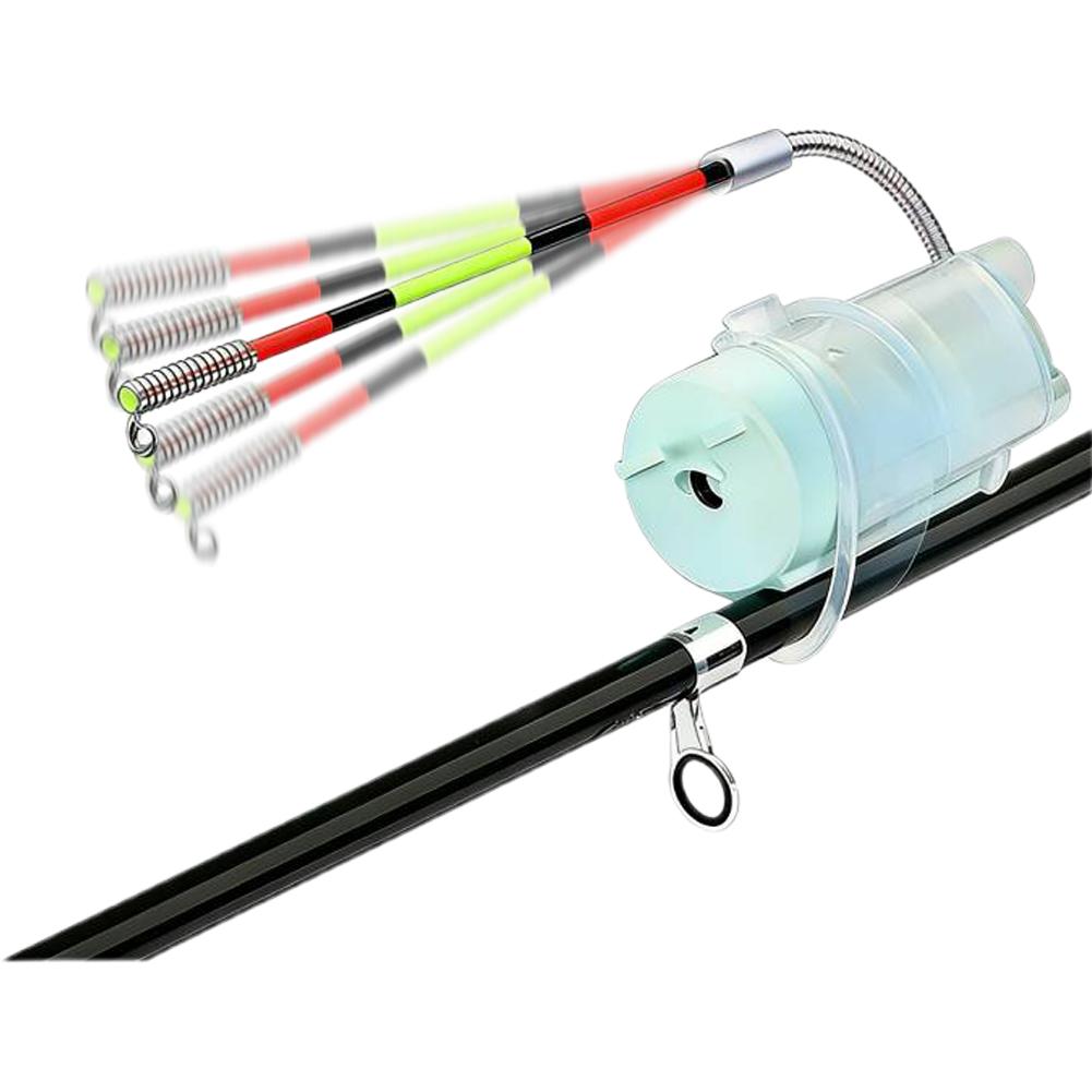 Fish Alarm - 夜釣り用フロートバイトアラーム LEDライト＆サウンド付き 高感度ロッドティップ検知 バイトアラート 釣りアクセサリー