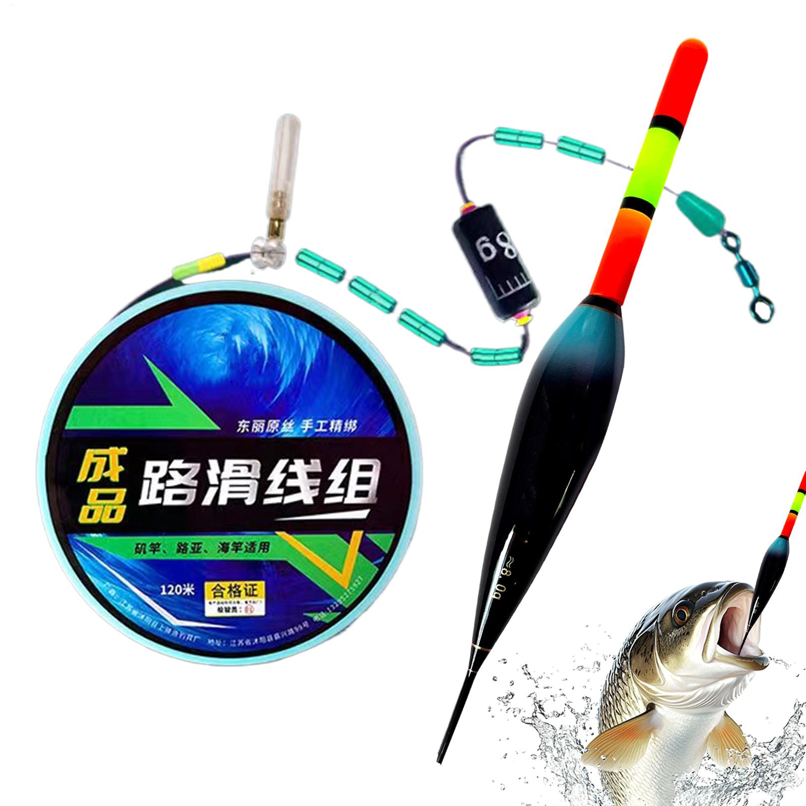 釣り糸自動浮き具釣り道具自動フロート付き釣り糸セット/120 - Fish Alarm のレビューと価格